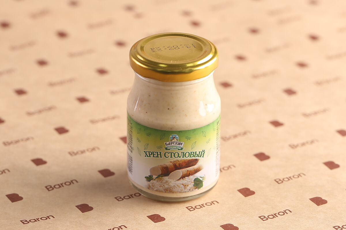 Хрен столовый «Барские продукты», 125 г