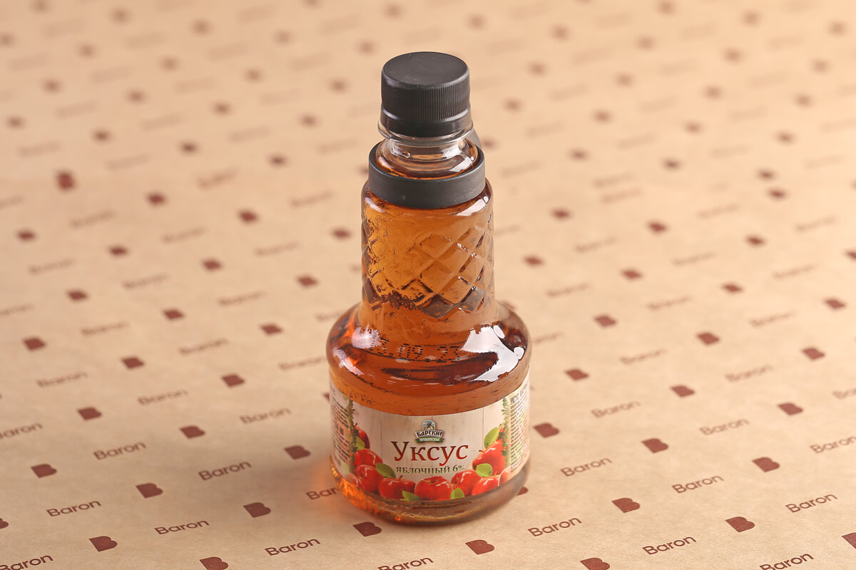 Яблочный уксус 6% «Барские продукты», 350 мл